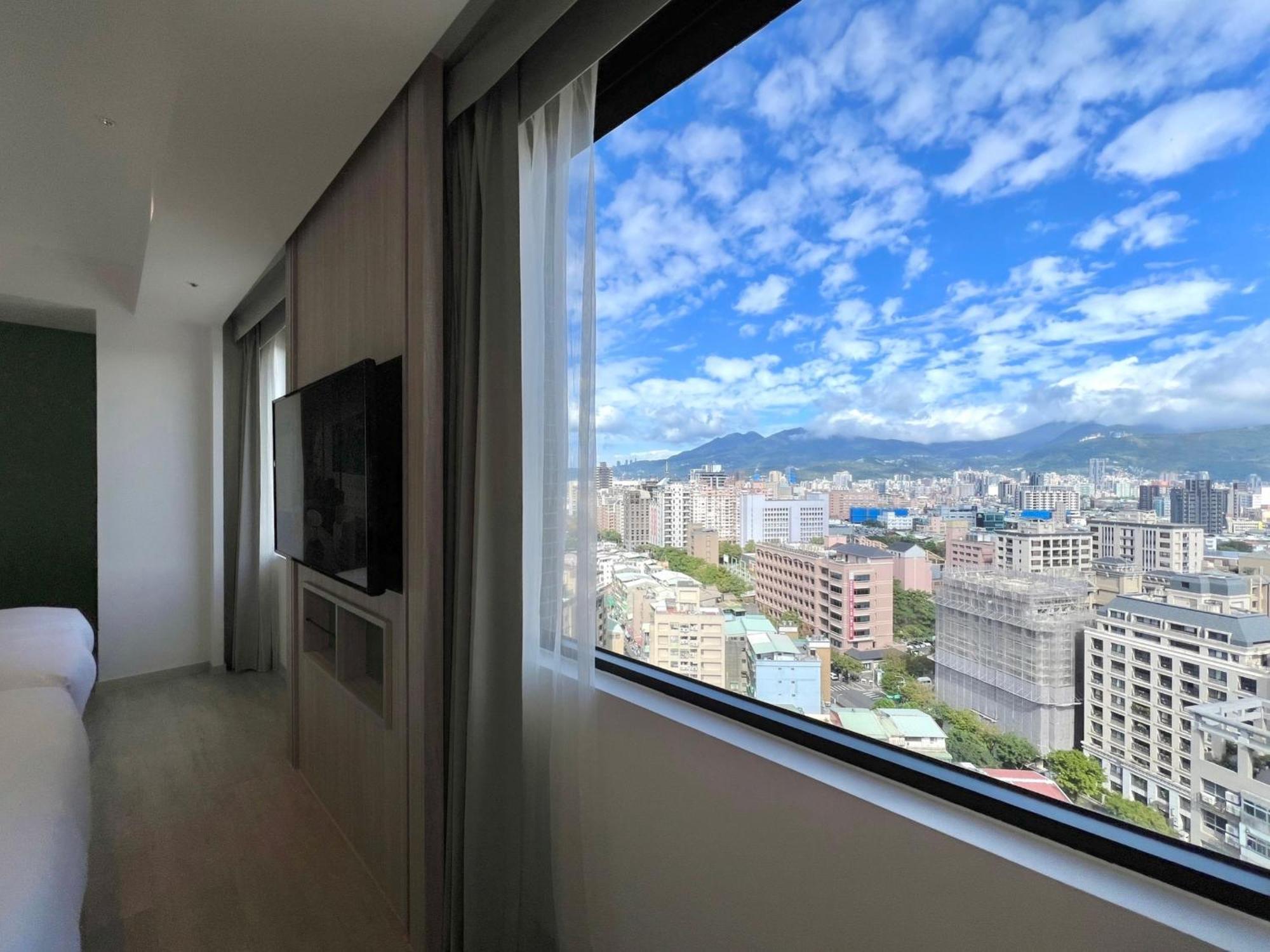 Boutech Jiantan Hotel Taipeh Exterior foto