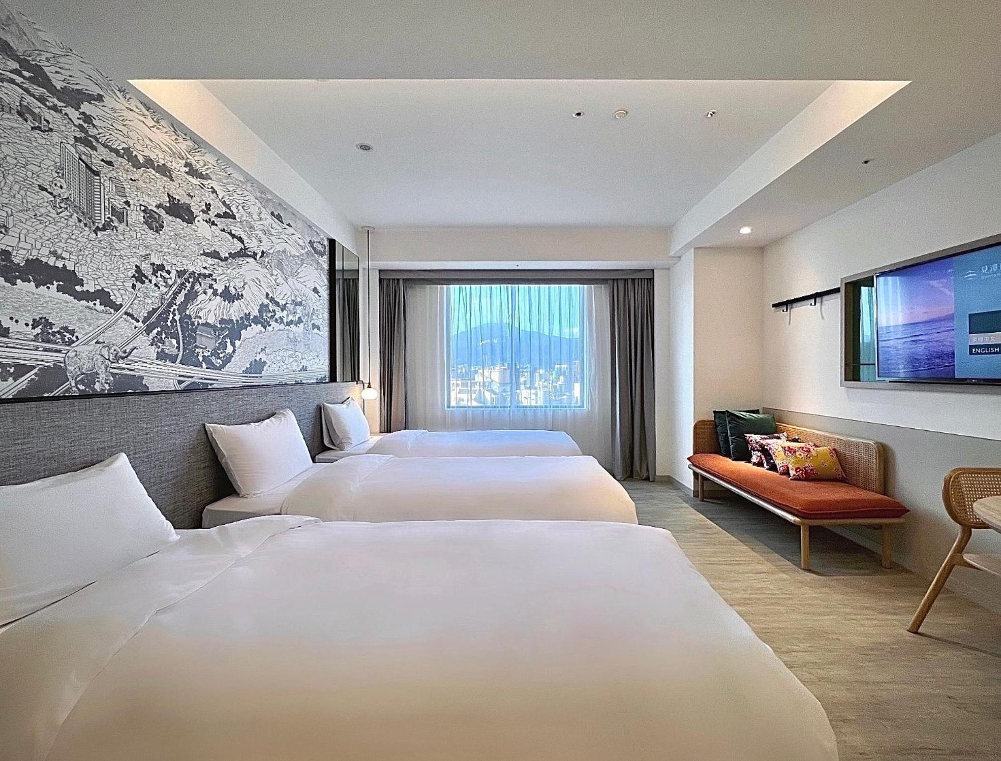 Boutech Jiantan Hotel Taipeh Exterior foto